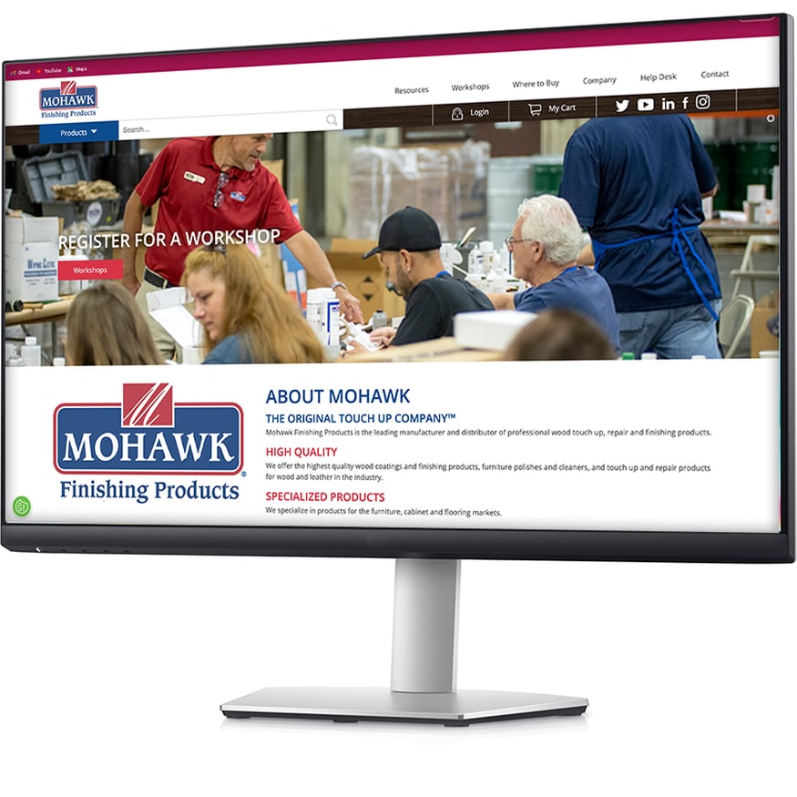 Mohawk finishing products